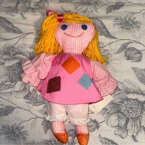 Madame Alexander Funny Vintage Rag Doll Adorable Doll 18”. Brady Bunch doll.